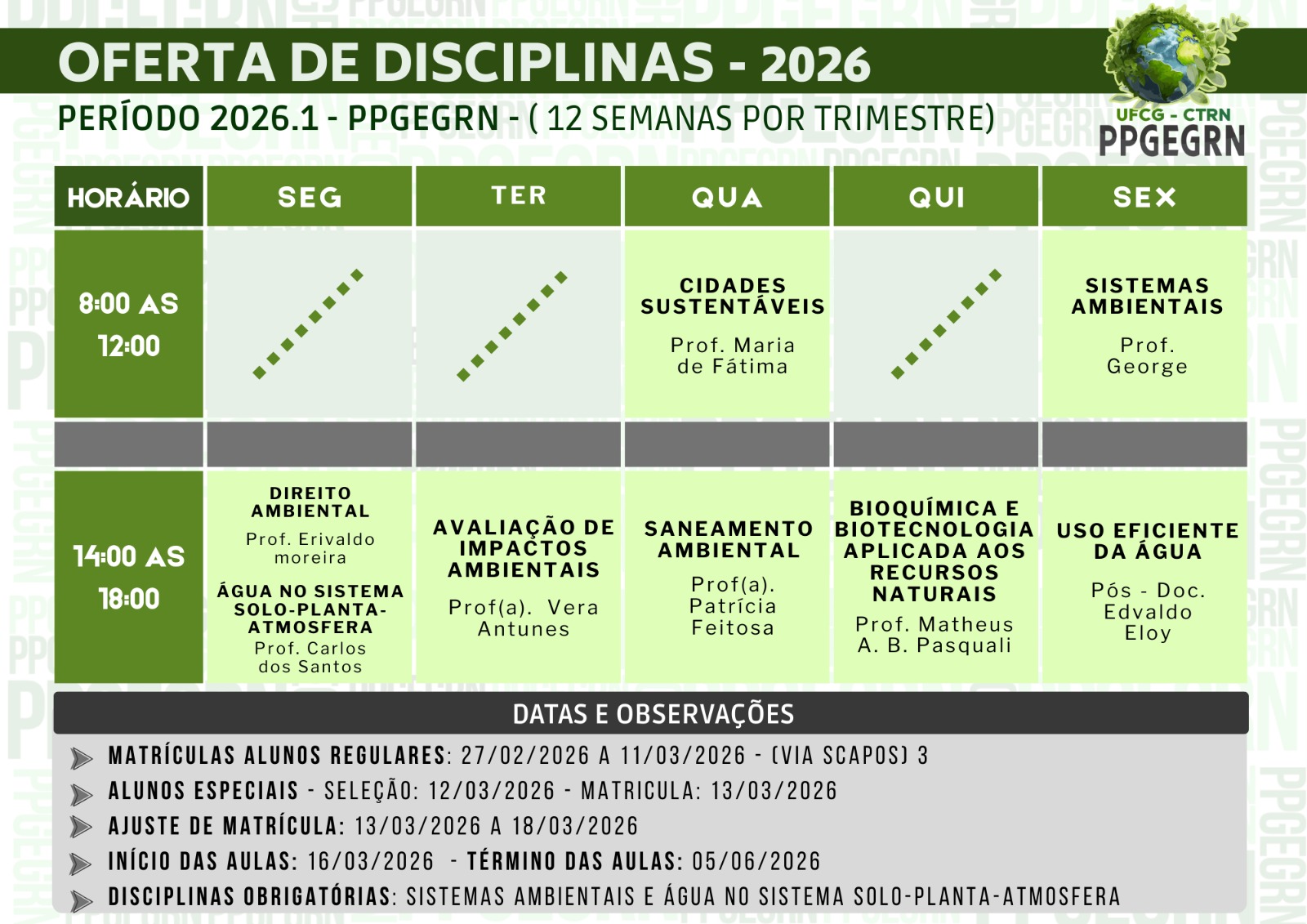 calendário academico